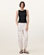 Katarina Boat Neck Slim Fit Tank Top