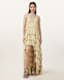 Cavarly Tiered Ruffle Maxi Dress