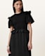 Ode Puff Sleeve Midi Dress