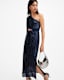 Daisy Topaz Sequin Cut Out Maxi Dress