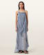 Parachute Limited Edition Draped Silk Maxi Dress