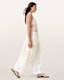 Clara Lace Trim Midi Dress