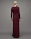 Katlyn Long Sleeve Stretch Maxi Dress