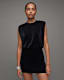 Mika Sleeveless Metallic Tank Mini Dress