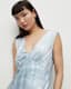 Karlina Estrella Silk Blend Maxi Dress