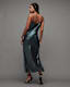 Hadley Metallic Midi Slip Dress