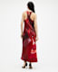 Betina Slim Racer Neck Arches Maxi Dress