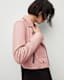 Elora Cropped Leather Biker Jacket