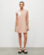 Mika Leather Tie Dye Relaxed Mini Dress