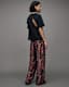 Tyler Silk Blend Leopard Anita Trousers