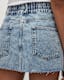 Hailey Distressed Denim Mini Skirt