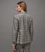 Bea Woven Checked Slim Fit Suit  large