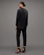 Aleida Mid-Rise Tapered Shiny Trousers
