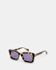 Marla Square Bevelled Sunglasses