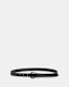 Luna Sparkle Skinny Leather Western Belt