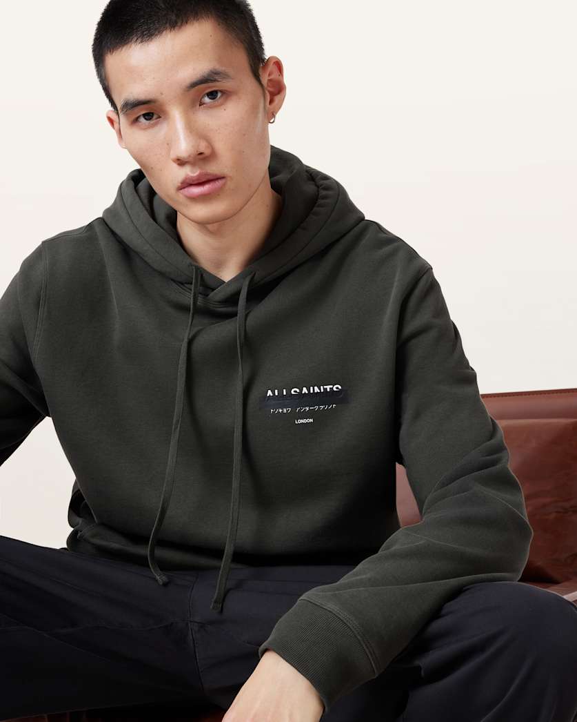 Redact Pullover Embroidered Logo Hoodie