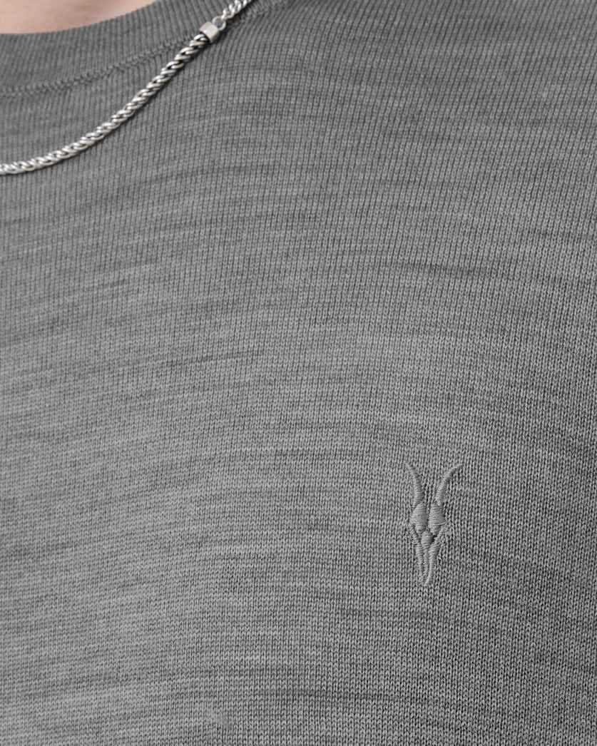 Mode Merino Crew Neck Ramskull Jumper