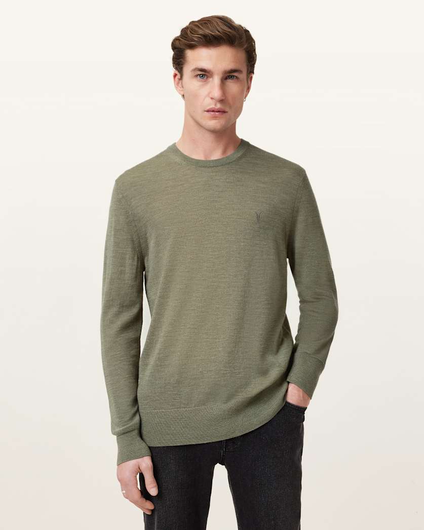 Mode Merino Crew Neck Ramskull Jumper
