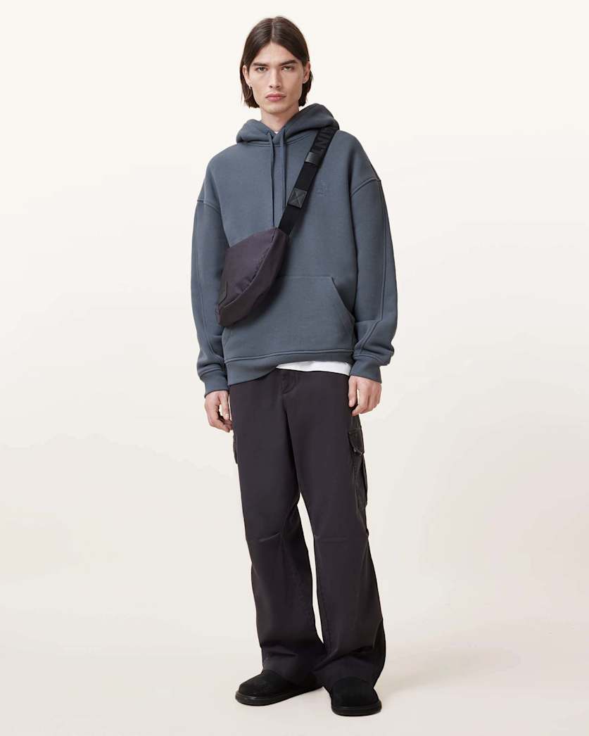 Haven Embroidered Logo Oversized Hoodie