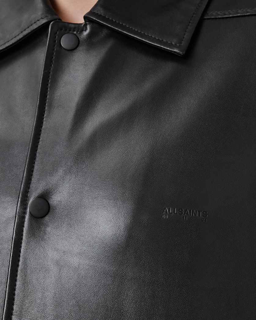 Arlington Minimalist Leather Jacket