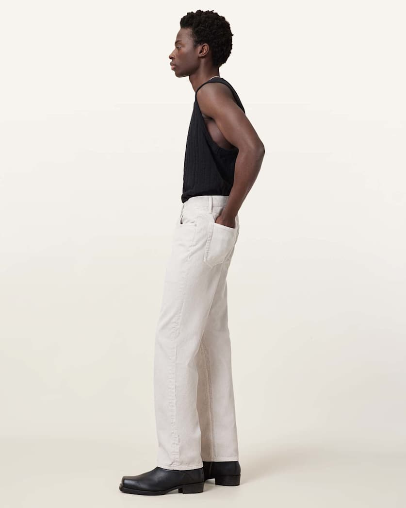 Reid Straight Fit Corduroy Jeans