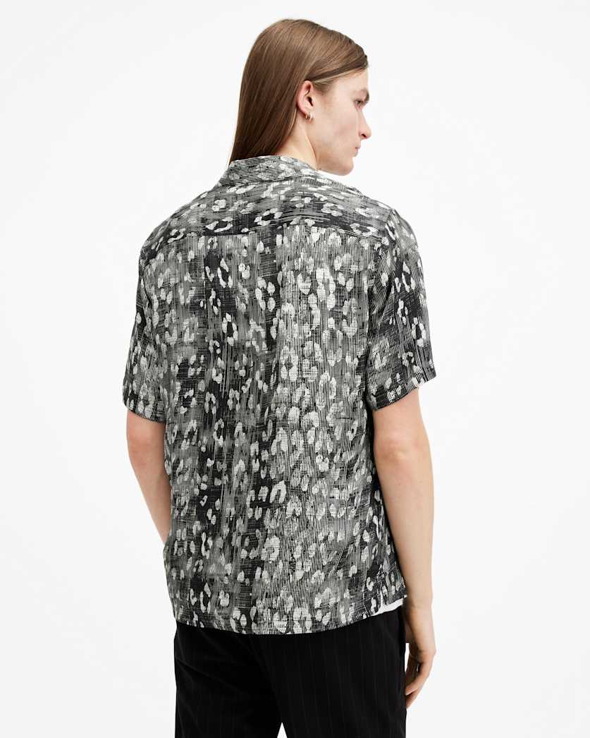 Oscillation Leopard Print Shirt