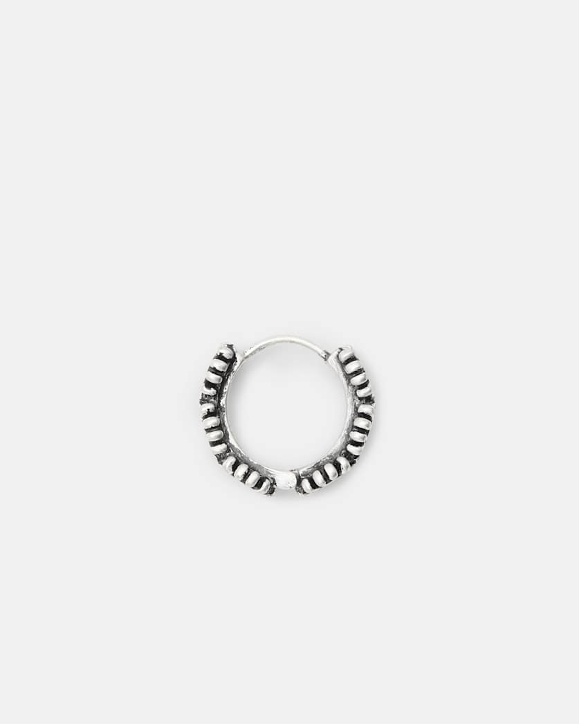 Daisical Sterling Silver Hoop Earring