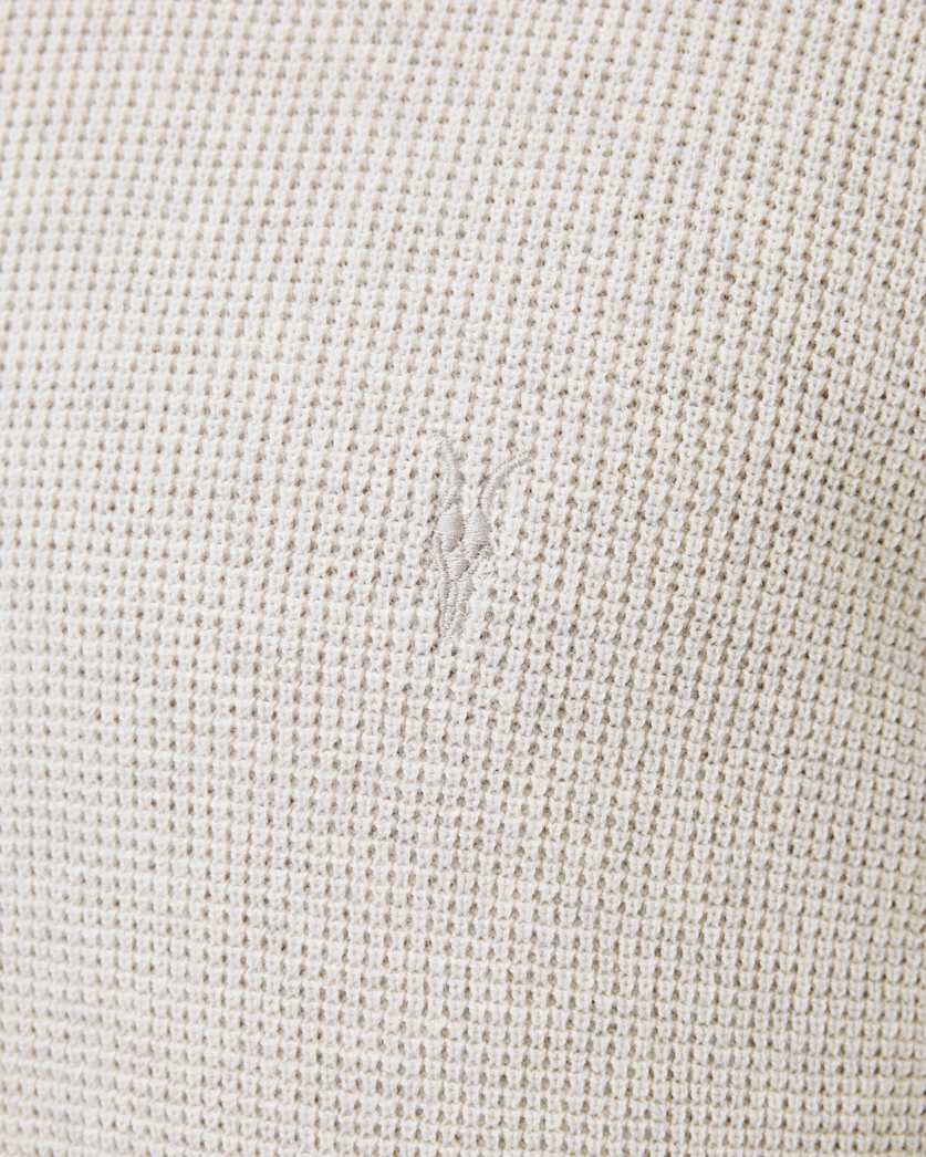 Aspen Waffle Texture Ramskull Polo Shirt
