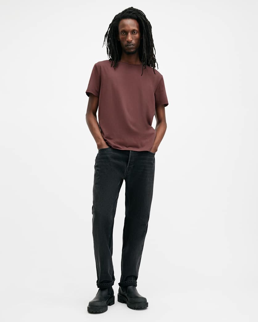 Bodega Crew Neck Raw Edge T-Shirt