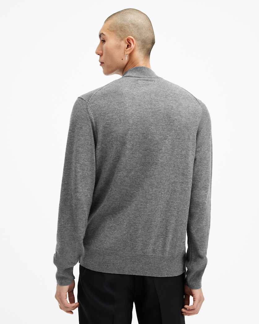 Kilburn Mock Neck Ramskull Jumper