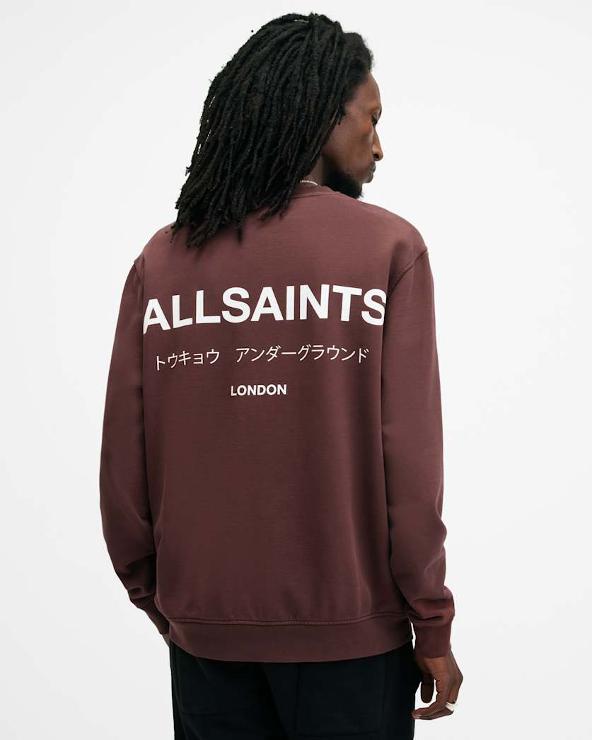 Underground Oversized Crew Neck Sweatshirt