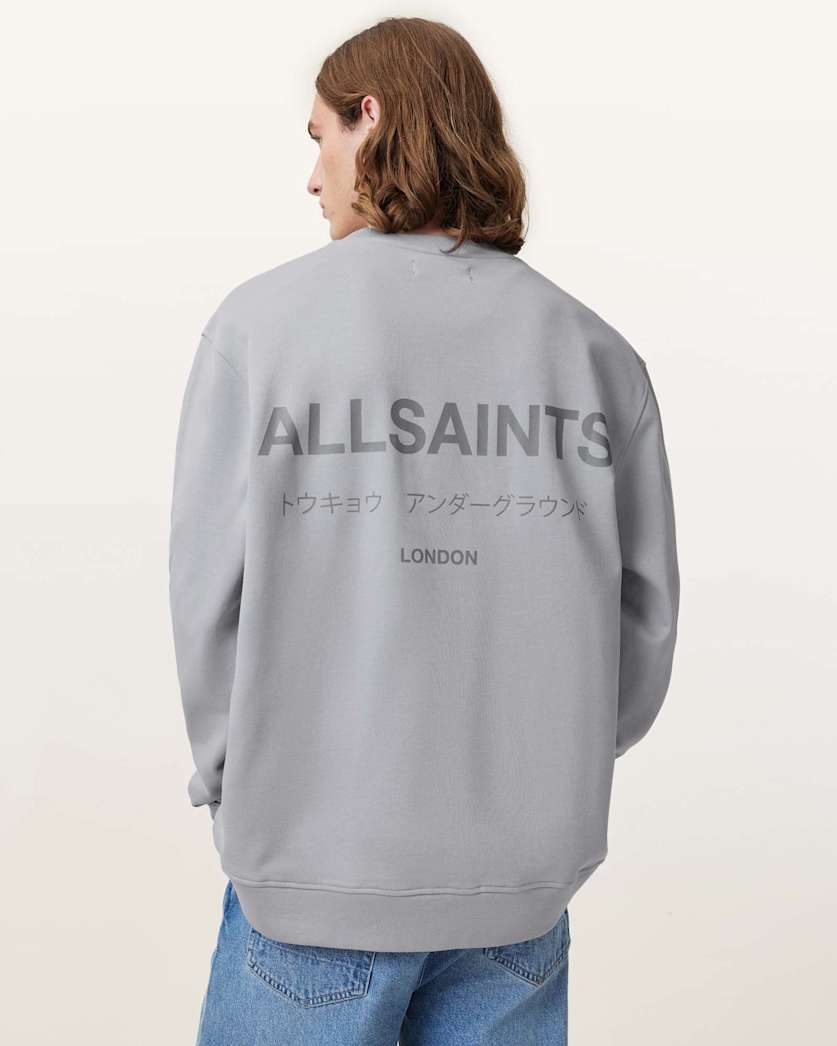 Underground Relaxed Fit Crew Neck Sweatshirt