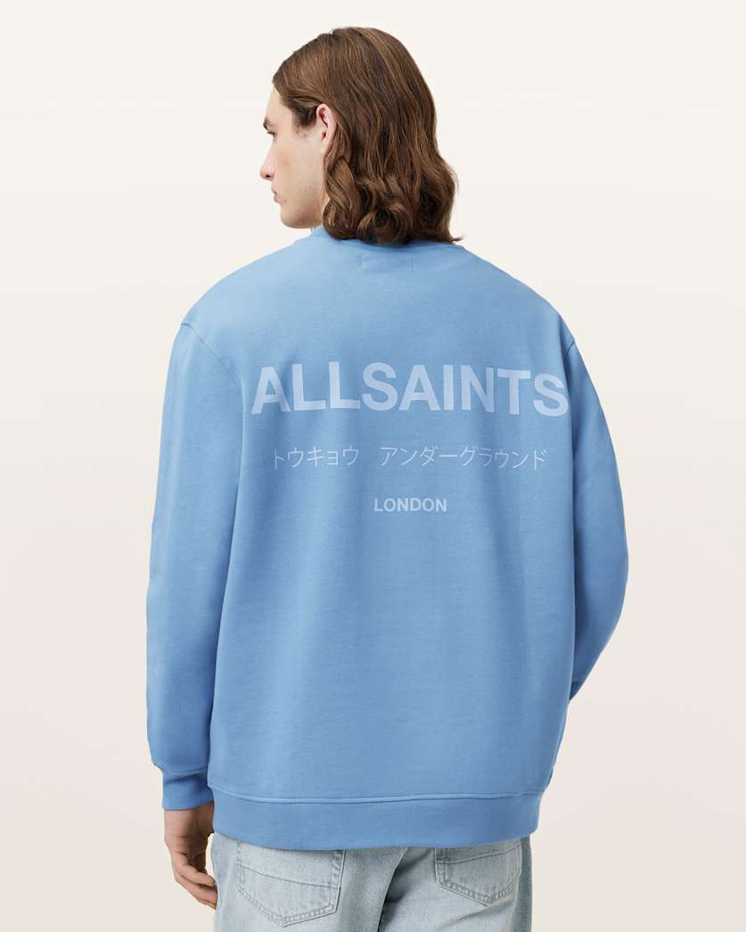 Underground Relaxed Fit Crew Neck Sweatshirt