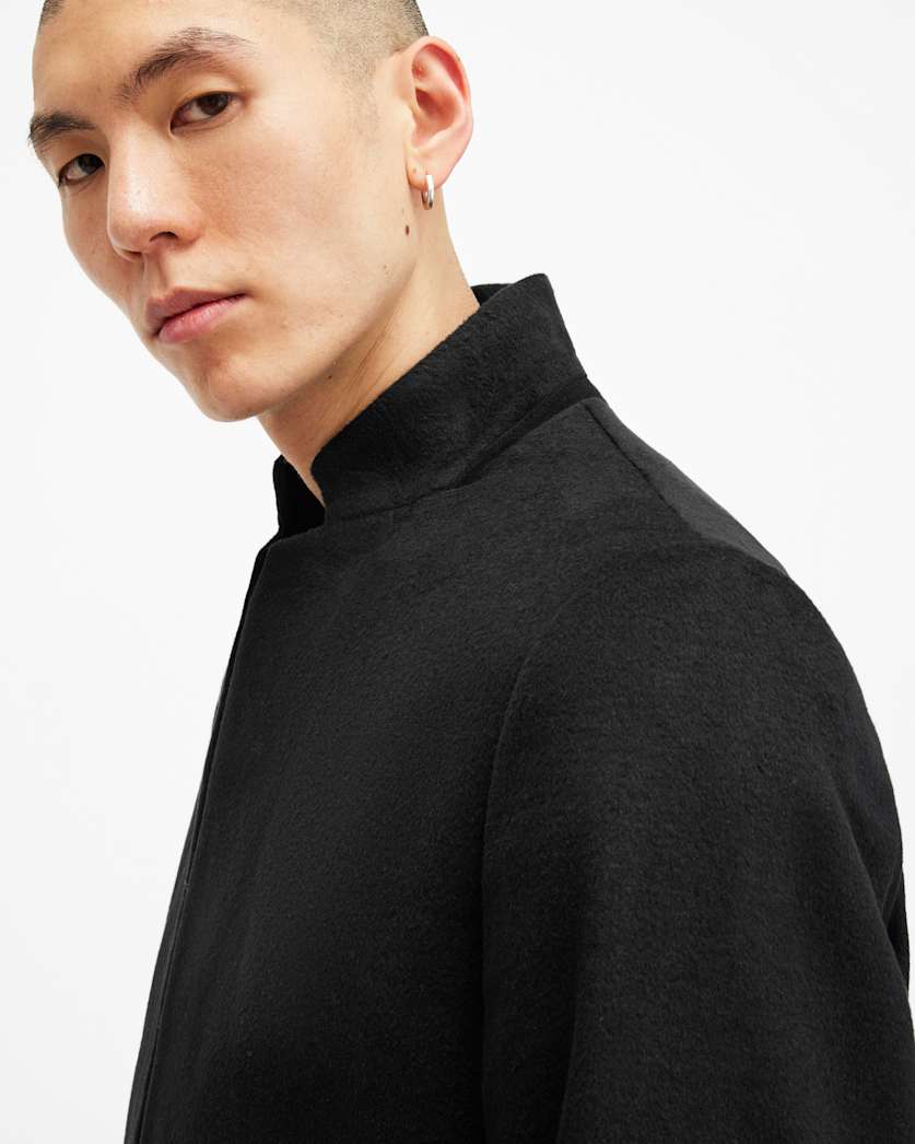Hargrove Slim Fit Wool Blend Coat