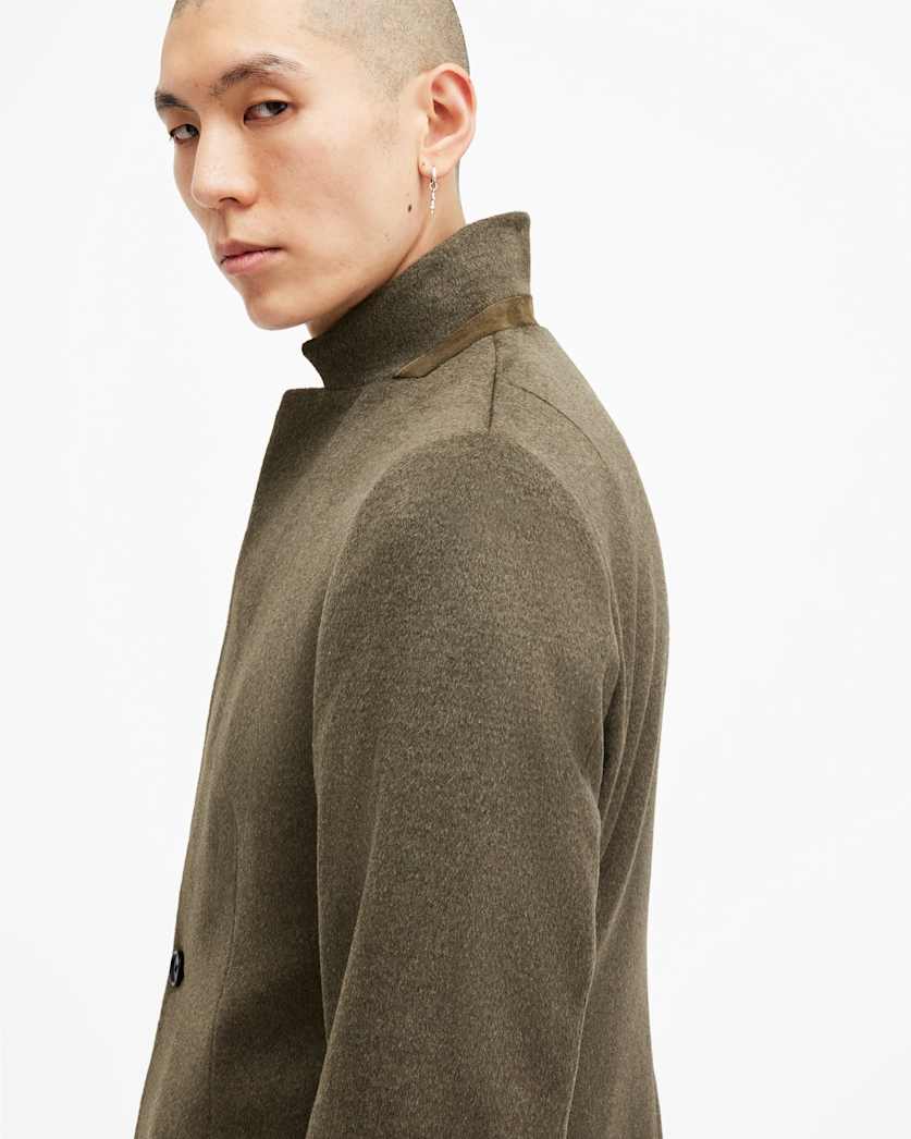 Hargrove Slim Fit Wool Blend Coat