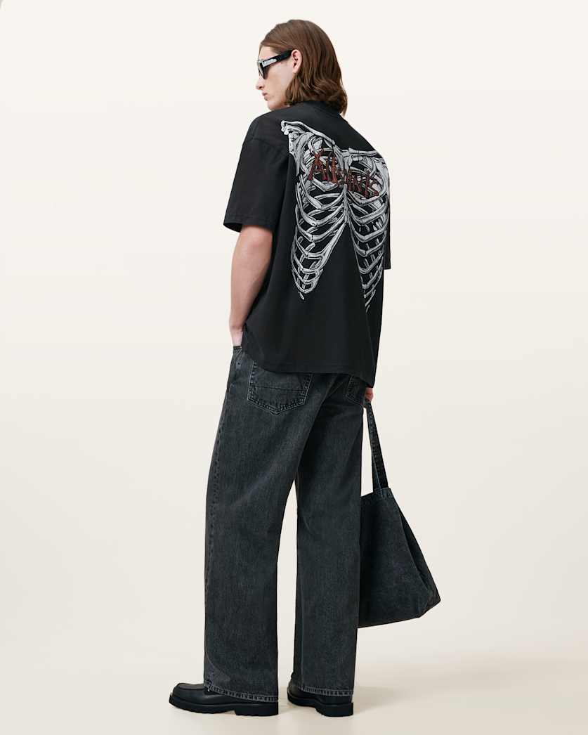 Sternum Oversized Crew Neck T-Shirt