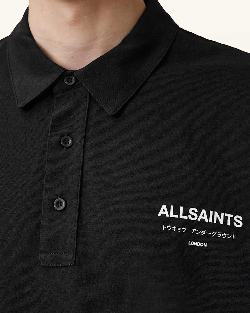 Underground Logo Relaxed Fit Polo Shirt