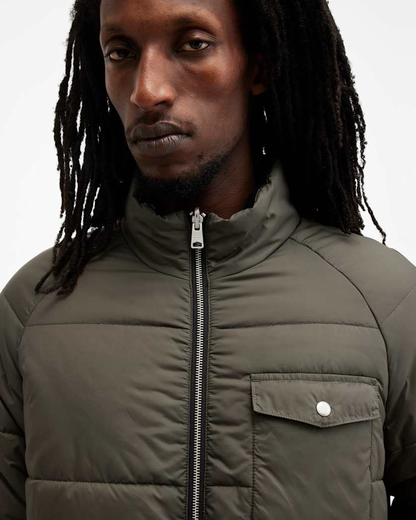 Griffin Reversible Funnel Neck Jacket