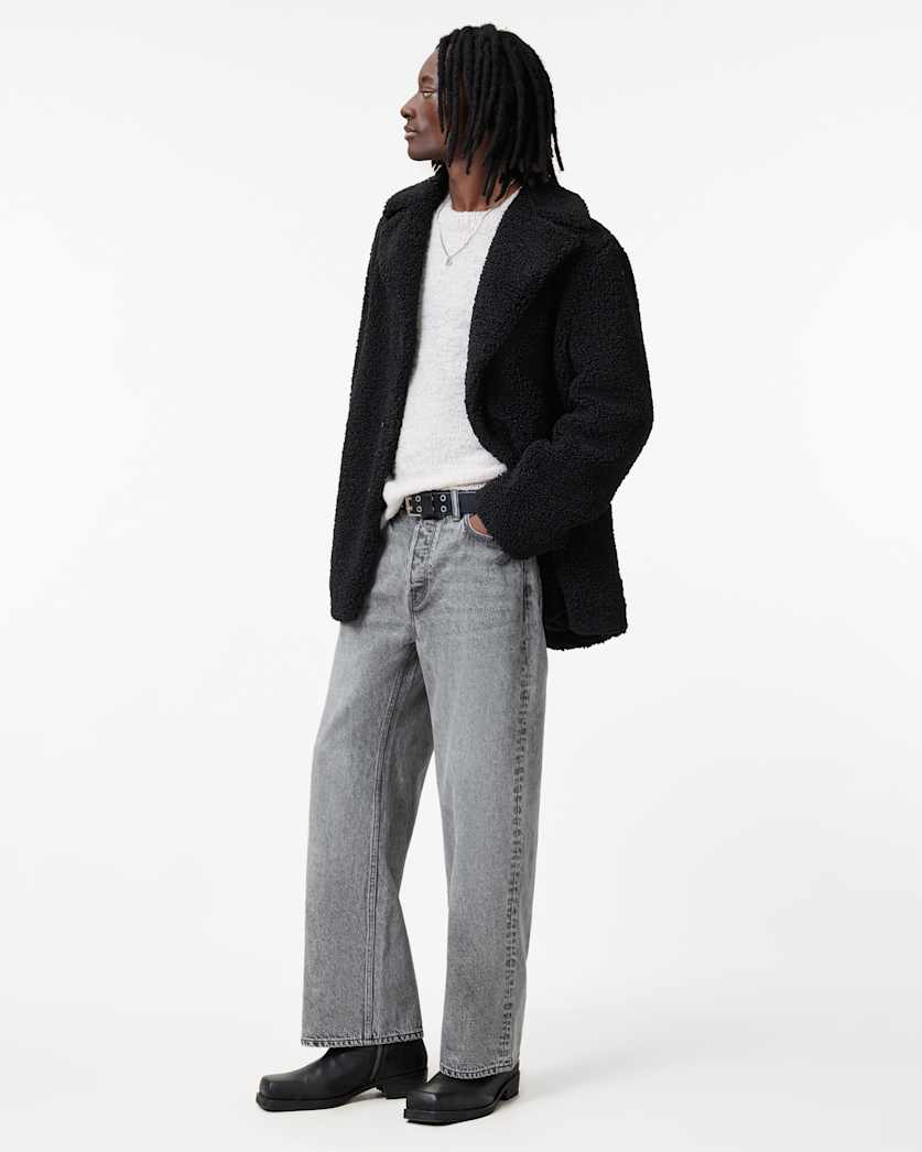 Driscole Faux Sherpa Relaxed Fit Coat