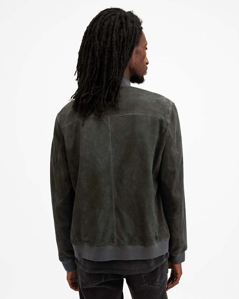 Kemble Suede Bomber Jacket