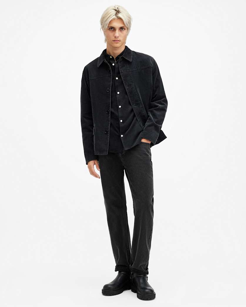 Birchwood Corduroy Slim Fit Ramskull Shirt