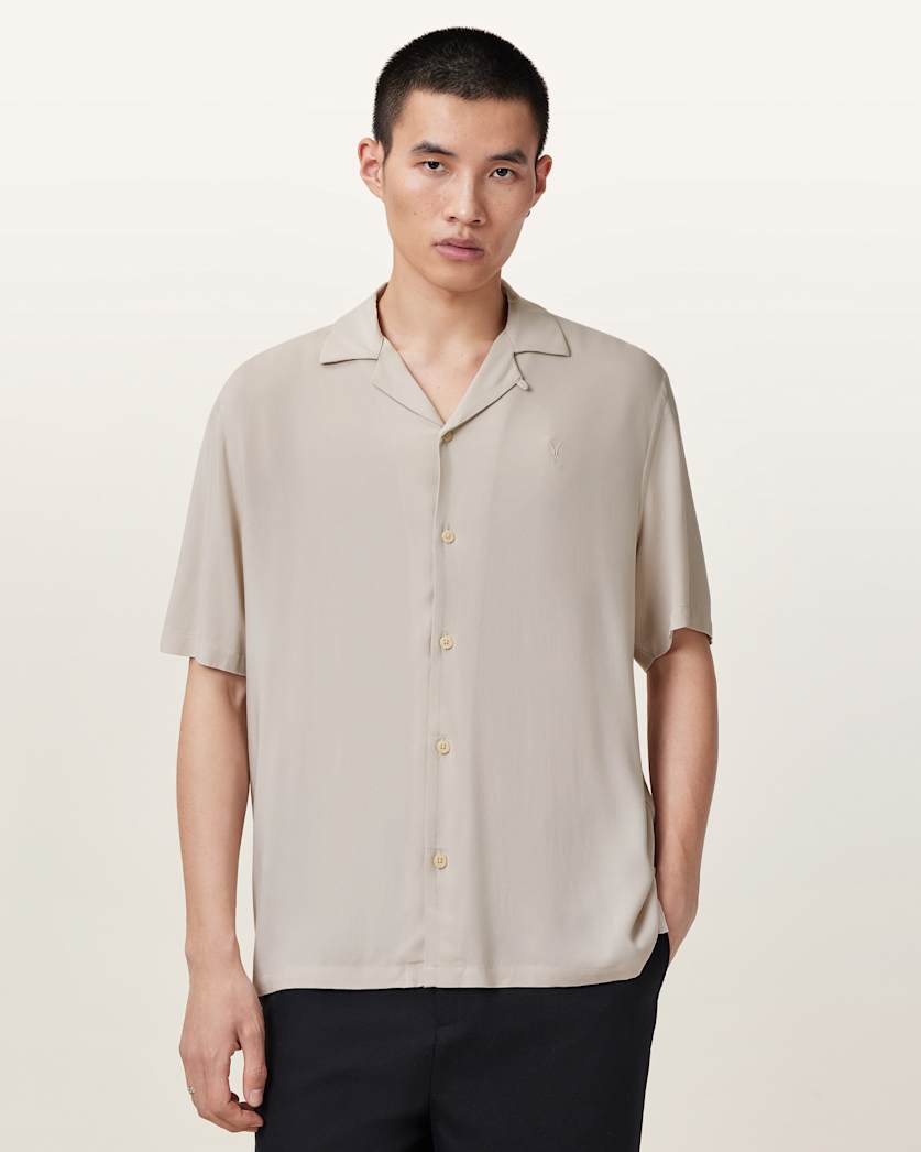 Venice Revere Collar Ramskull Shirt