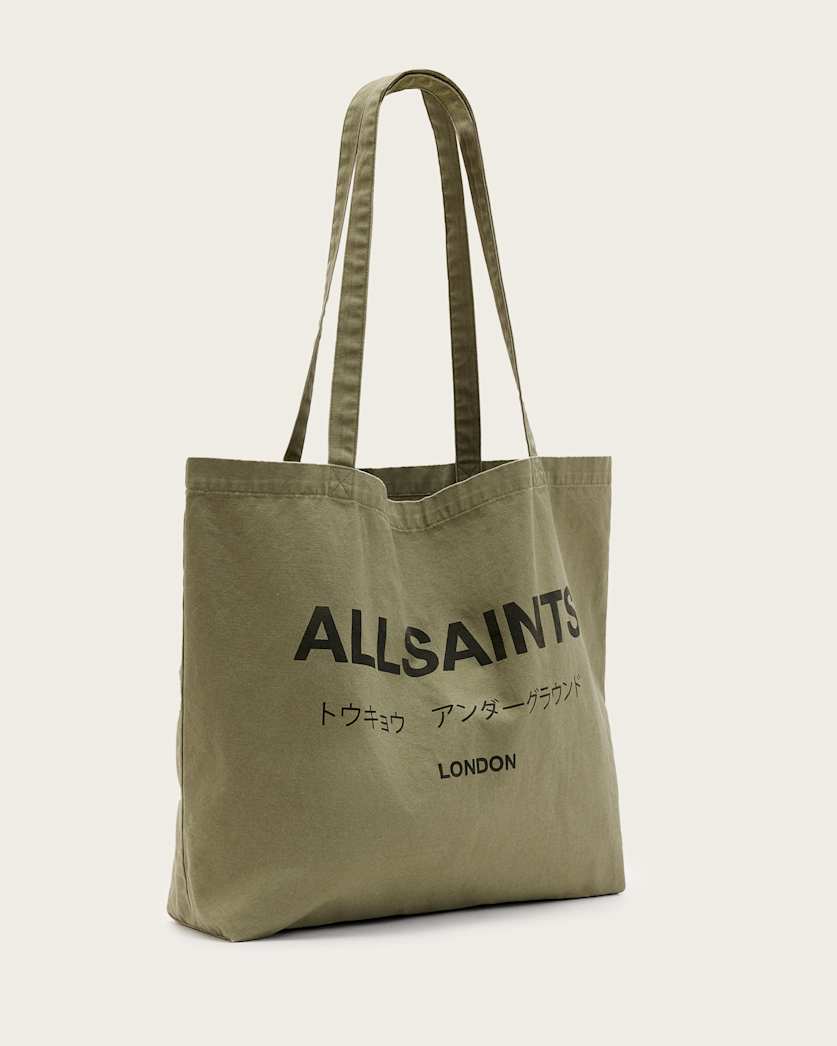 Underground Logo Printed Tote Bag
