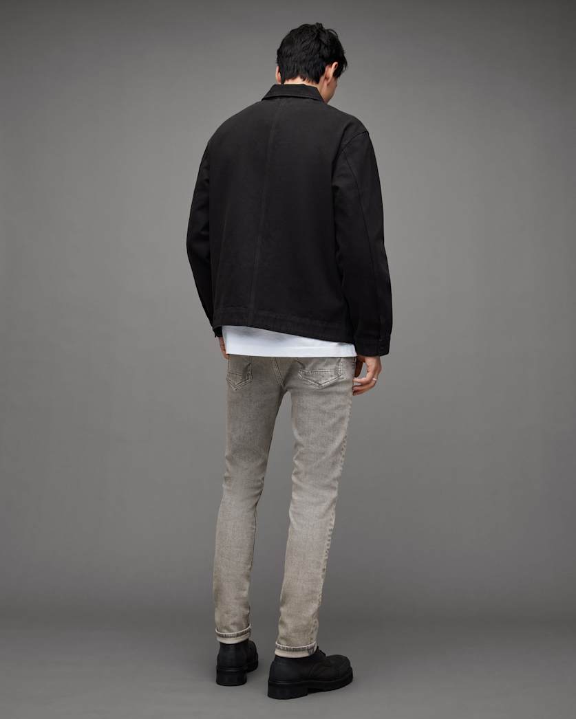Cigarette Skinny Fit Stretch Denim Jeans