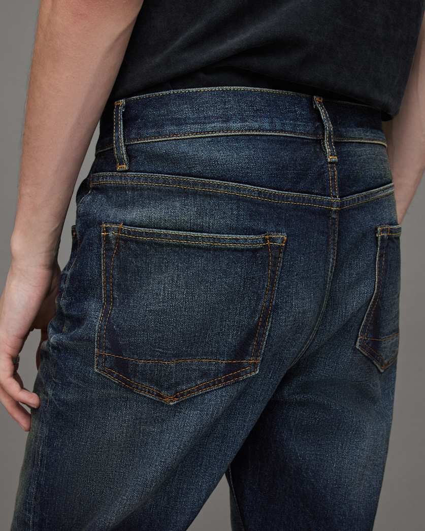 Dean Slim Fit Cropped Denim Jeans