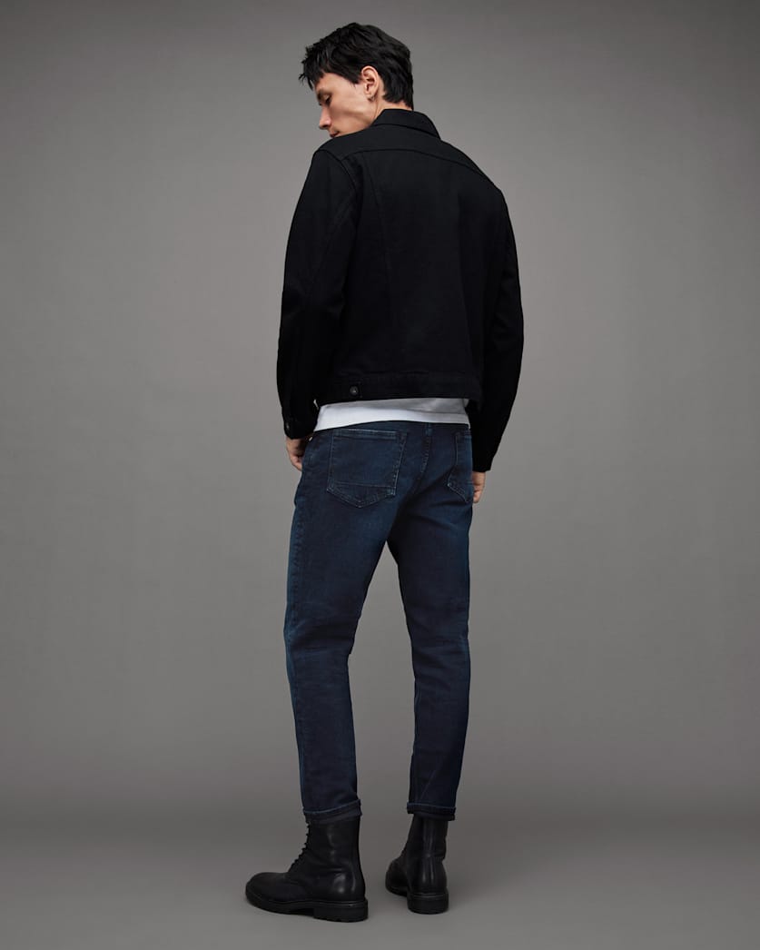 Dean Slim Fit Cropped Denim Jeans