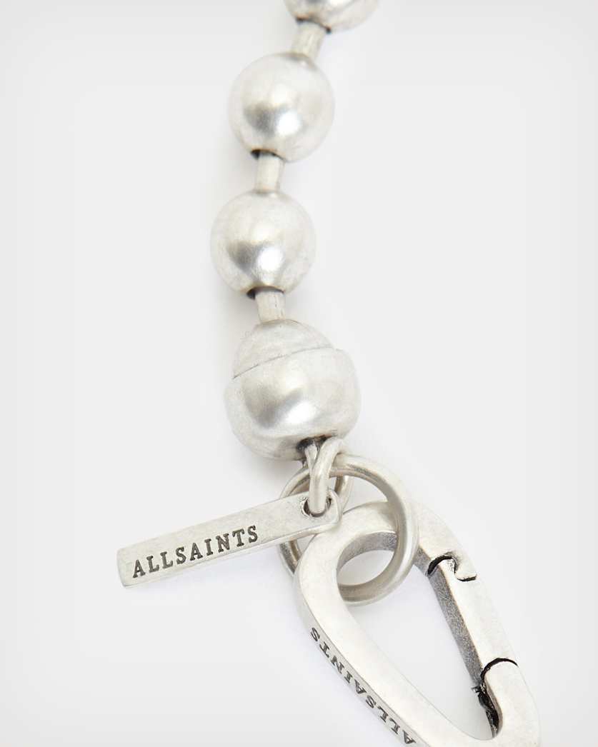 Kenn Sterling Silver Beadshot Necklace
