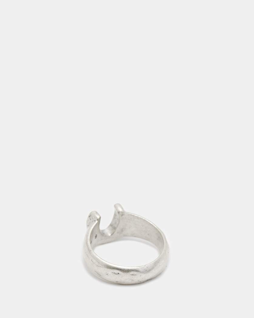 Horseshoe Sterling Silver Signet Ring