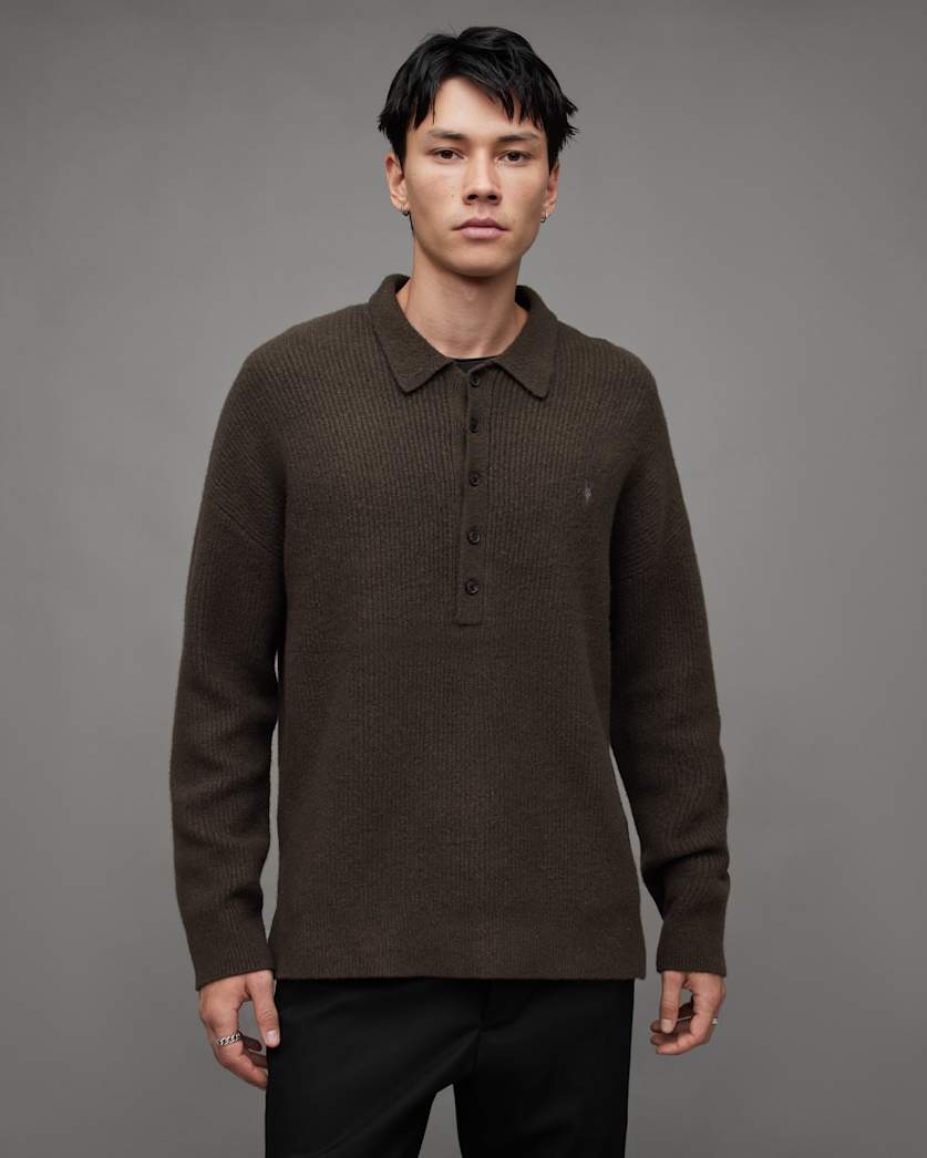 Shapley Long Sleeve Polo Neck Jumper