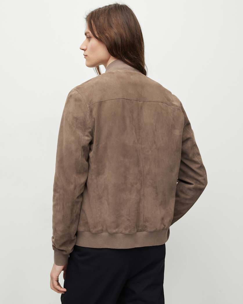 Kemble Suede Bomber Jacket